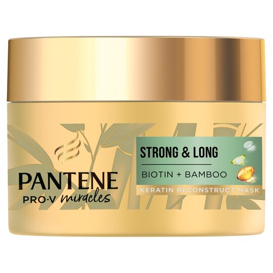 Pantene Pro-V Biotin & Bamboo Hair Mask 160Ml