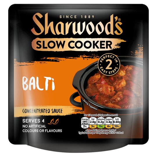 Sharwoods Slow Cooker Balti Sauce 170G