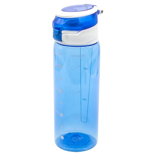 Tesco Navy 750Ml Chugger Bottle